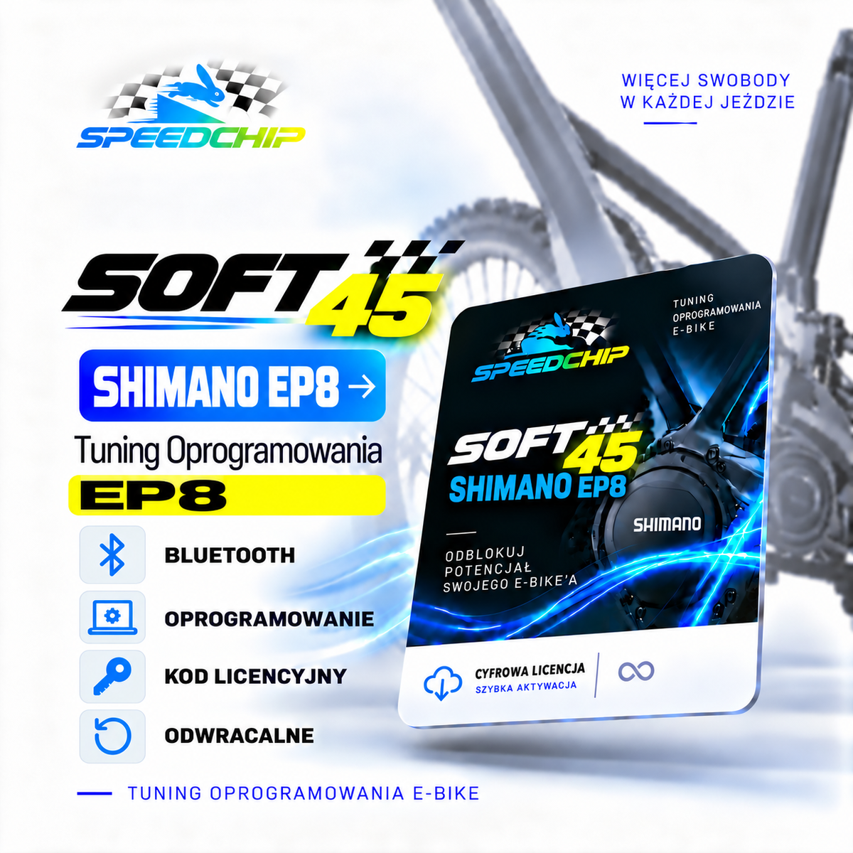 SHIMANO EP8 45 km/h Bluetooth EN/FR Programmation à distance - pas de file d'attente en 5 minutes !