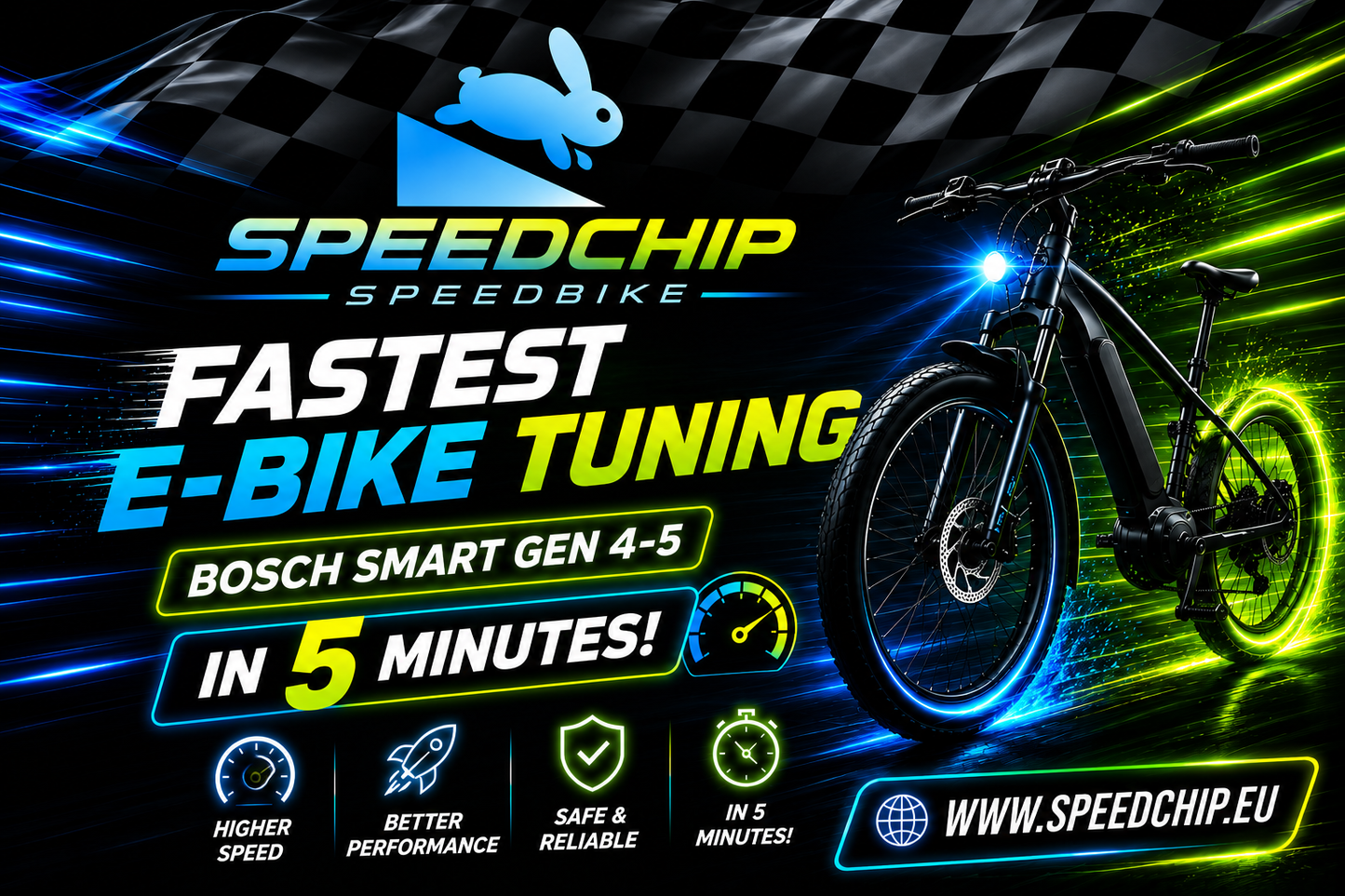 PROMO  BOSCH Smart Gen 4-5 SOFT USA 32km/h Tuning, oprogramowanie -  w bez kolejek w 5 minut!/ENG