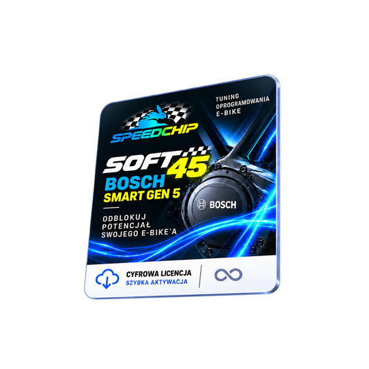BOSCH Smart Gen 5 SOFT - 45km/h EN/FR Zdalne programowanie Tuning oprogramowanie -  bez kolejek w 5 minut!