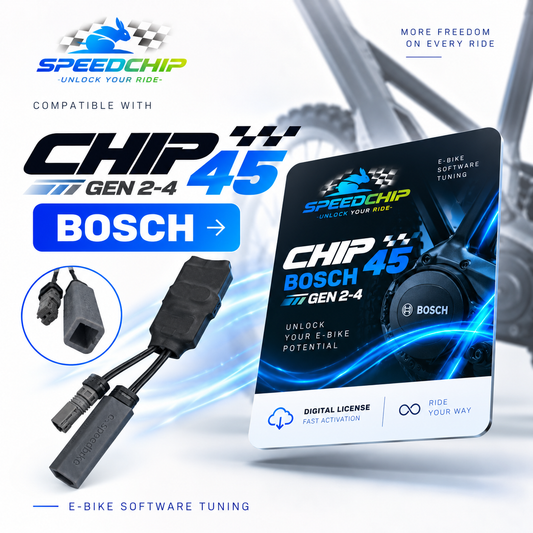 PRIX SPÉCIAL !!! EN/FR Programmation à distance BOSCH Gen 1-4 SOFT Tuning 45 km/h, logiciel sans file d'attente en 5 minutes !