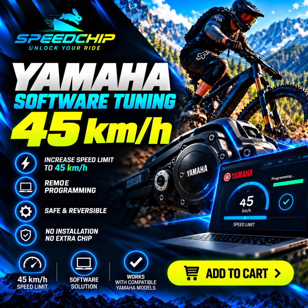 YAMAHA Soft MY powyżej 2016 - 45km/h