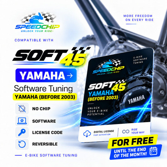 EN/FR Remote Programming YAMAHA Soft MY ponżej 2016 - 45km/h