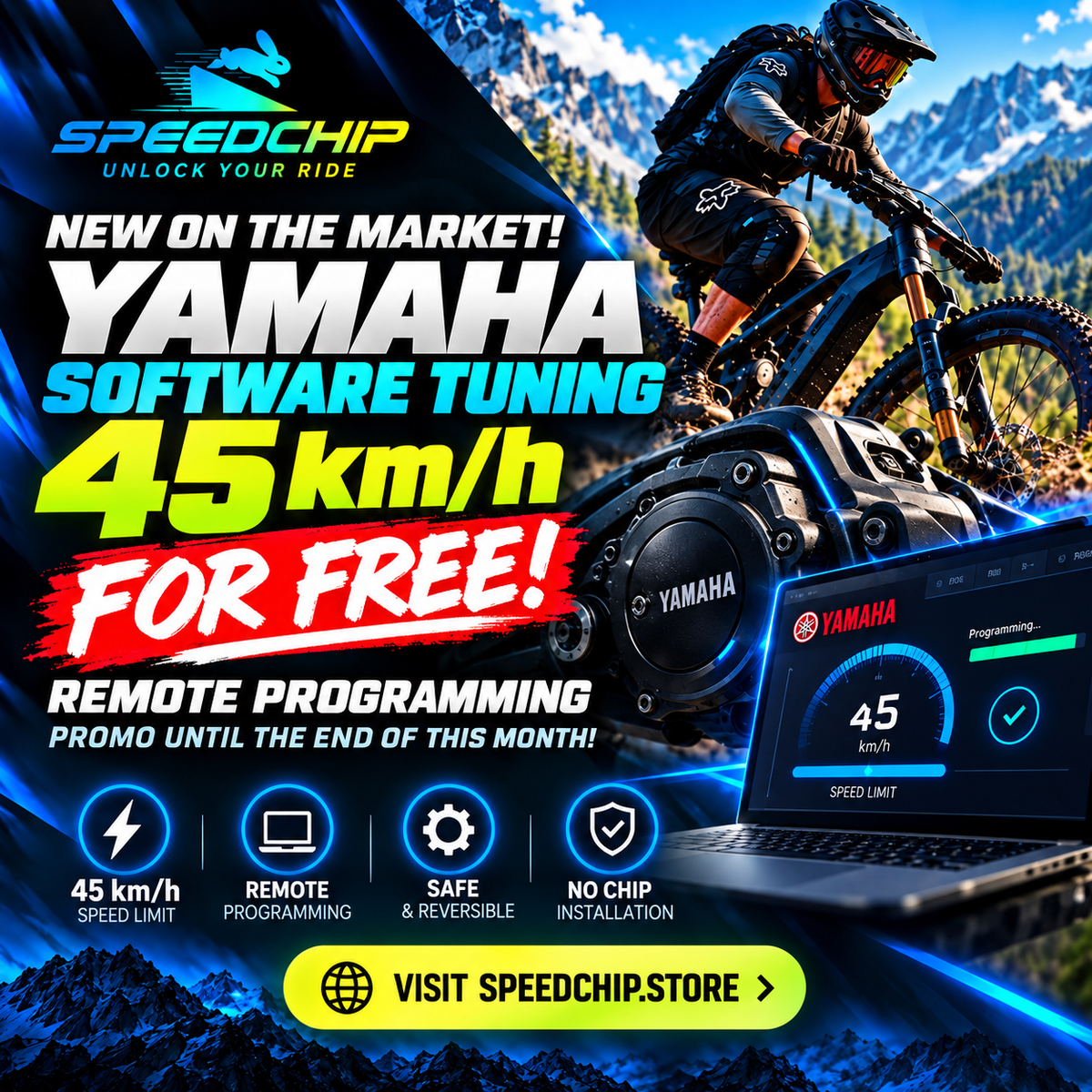 YAMAHA Soft MY ponżej 2016 - 45km/h